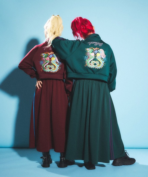 PUNYUS スカート ジャージロングスカート : ZOZOTOWN Yahoo!店