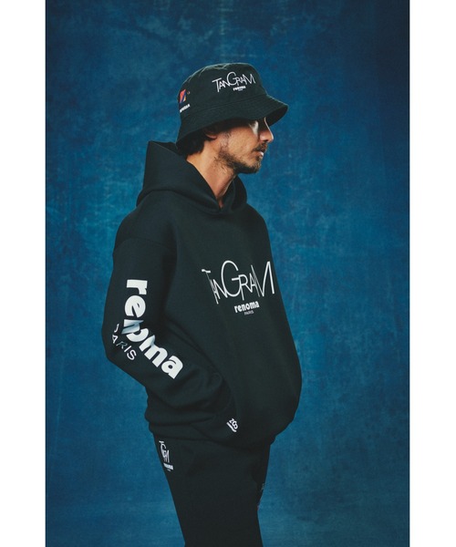 パーカー ZOZO × RENOMA × TANGRAM DOUBLE KNIT HOODIE メンズ 