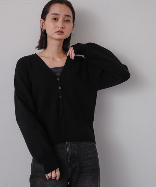 SENSE OF PLACE by URBAN RESEARCH カーディガン プレートツキニット
