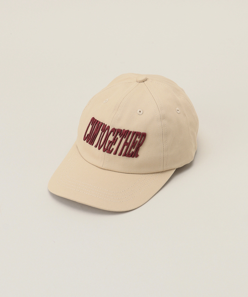 Carne Bollente カルネボレンテ キャップ 帽子 アイボリー 美品 キャップ 帽子 「Carne Bollente/カルネボレンテ」 The cumback