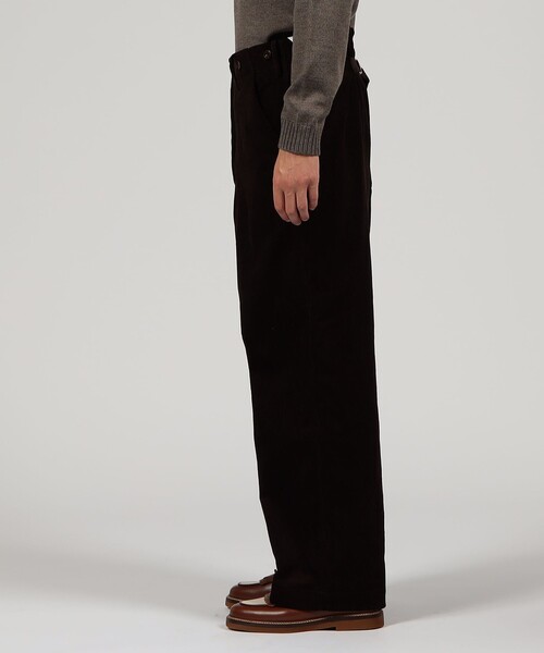 Tangent スラックス JOHAN SWEDISH CINCH BACK コーデュロイ