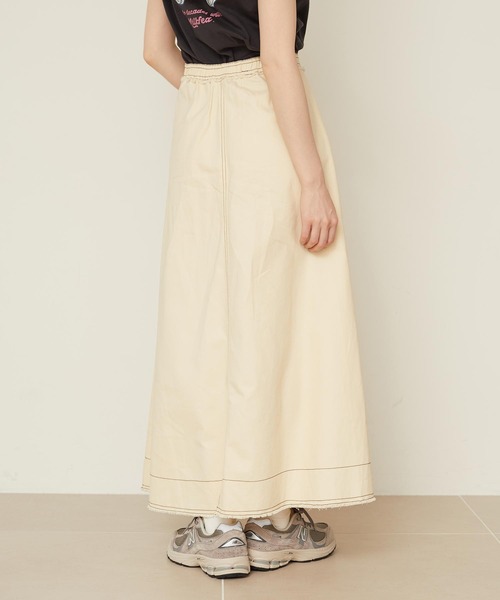 MILKFED.（ミルクフェド） スカート SOLID LONG SKIRT : ZOZOTOWN