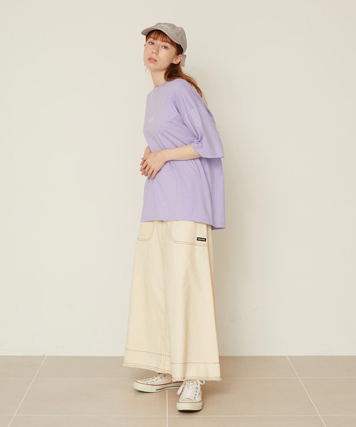 ミルクフェド ロングスカート　ライトパープル MILKFED. スカート SOLID LONG SKIRT : ZOZOTOWN Yahoo!店