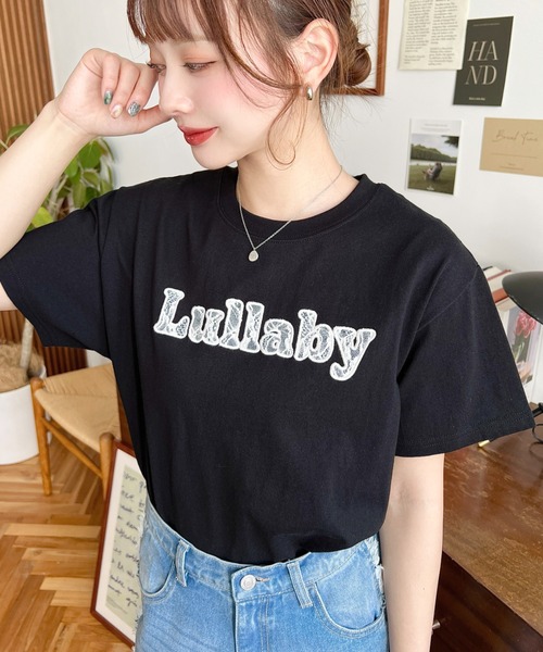 tシャツ チェーンロゴ刺繍PT　半袖TEE レディース チェーンロゴ刺繍PT 半袖TEE（Tシャツ/カットソー）｜NOMBRE
