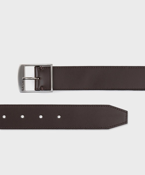 Paul Smith ベルト ロゴバックル レザーベルト「240709 CM