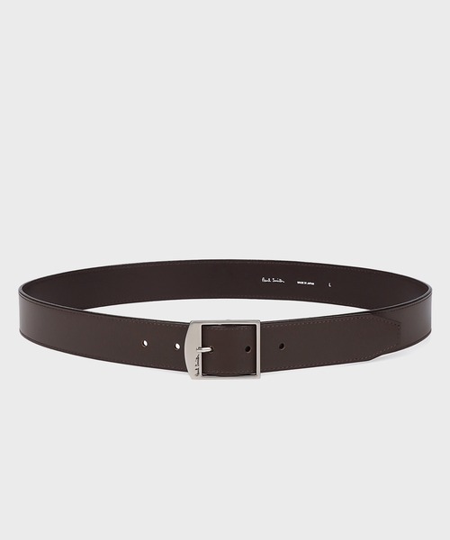 【Ｖｉｎｔａｇｅ】Ｐａｕｌ　Ｓｍｉｔｈ　高級レザーベルト　極厚革　英国製　正規品 2WAYメッシュ レザーベルト（チョコレートブラウン） ｜ポール
