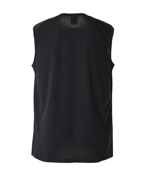 New Balance tシャツ Black Out ジャガードメッシュニット