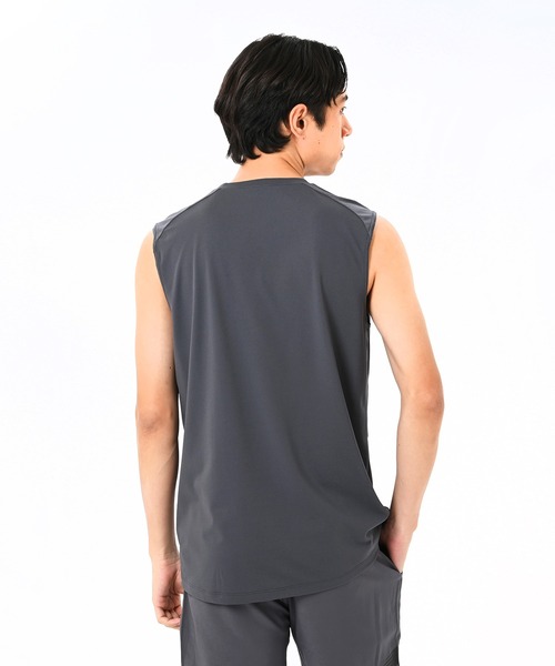 【新品】new balance golf ノースリーブシャツ New Balance tシャツ Black Out ジャガードメッシュニット