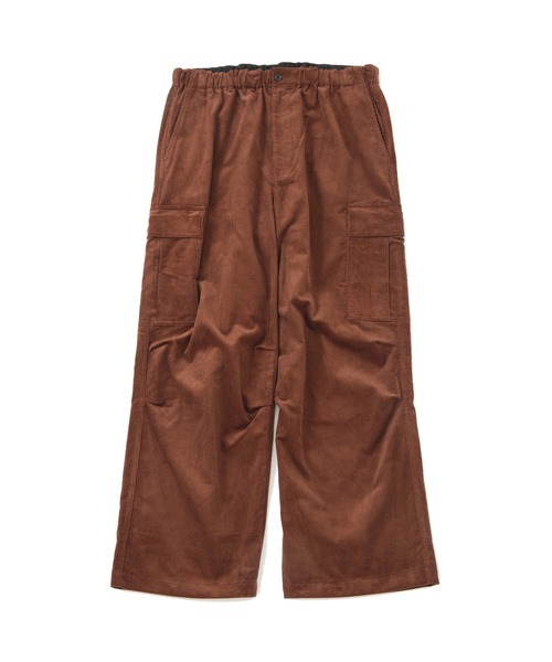(ADAM ET ROPE' )コーデュロイ カバーオール&ワイドパンツ ADAM ET ROPE'（アダムエロペ） パンツ 「新色追加」ガーメントダイ