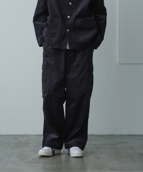 ADAM ET ROPE' カーゴパンツ 「ZOZO限定」コーデュロイ
