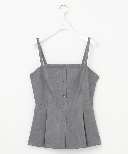 ANY SIS（エニィスィス） セットアップ 「洗える」ビスチェ ＆ ワイド