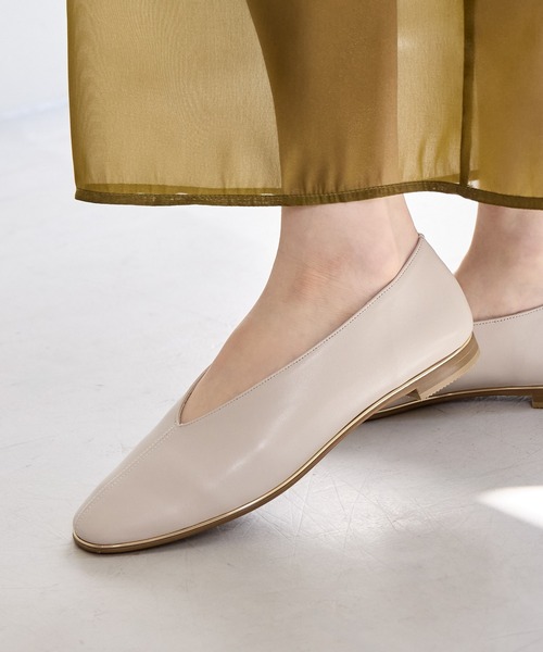 HIMIKO パンプス 「Made in Japan」「HIMIKO」メタルラインVカット