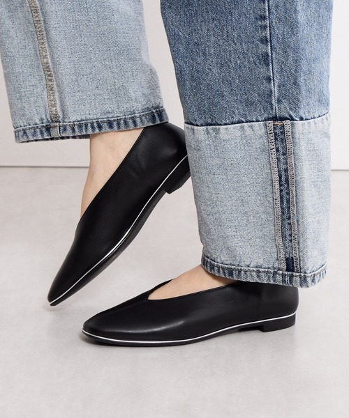 HIMIKO パンプス 「Made in Japan」「HIMIKO」メタルラインVカット