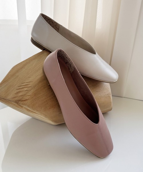 HIMIKO パンプス 「Made in Japan」「HIMIKO」メタルラインVカット