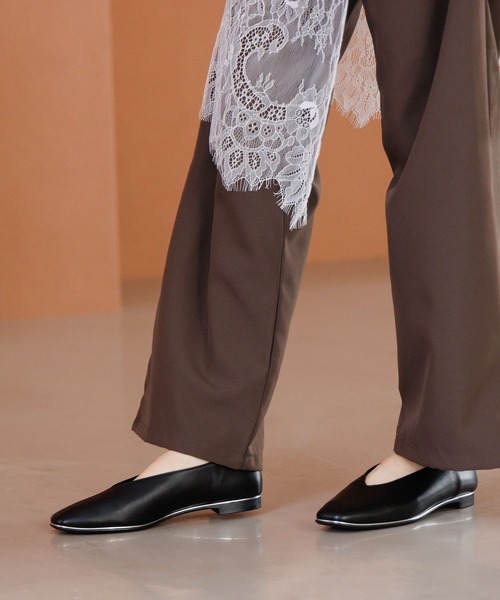 HIMIKO パンプス 「Made in Japan」「HIMIKO」メタルラインVカット