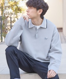 セーター ニット メッシュワンポイントポロニット / 284371 メンズ｜ZOZOTOWN Yahoo!店