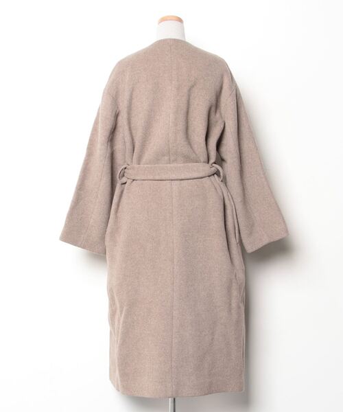 BEAUTY＆YOUTH UNITED ARROWS ノーカラーコート M モカ レディース