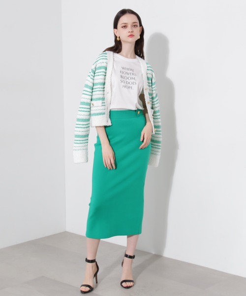 【タグ付き新品】ピンキーアンドダイアン　サイドウエストメタルスカート 専用 PINKY & DIANNEサイドウエストメタルスカート タグ付き未使用品