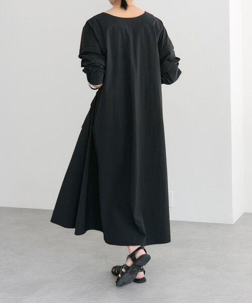 SUM1 STYLE スミスタイル ワンピース 青 美品 ear ear PAPILLONNER ワンピース 「前後2WAY仕様」長袖前後