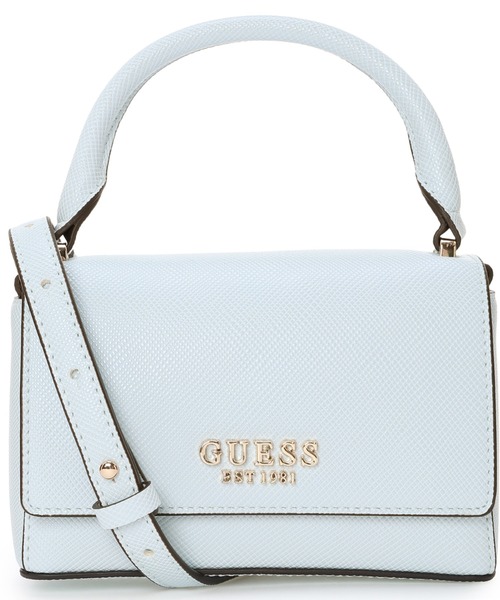 【GUESS ゲス】Fedana ラウンドミニトップショルダーバッグ GUESS ショルダーバッグ バッグ FEDANA Mini Top Handle Flap