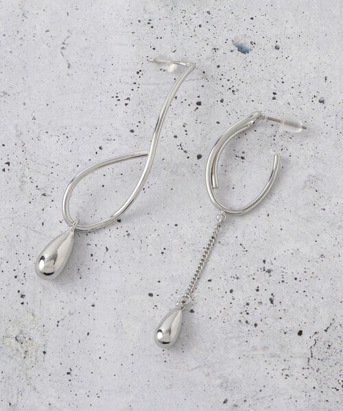 THE SHOP TK ピアス 変形アシメアソート レディース : ZOZOTOWN Yahoo