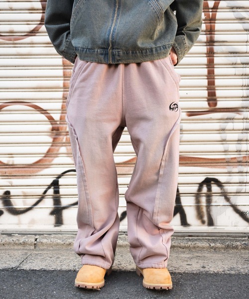 FANTASTICS buddix バディ スウェット パンツ L ベージュ アディダス レディース スウェット ロングパンツ W CLG 裏起毛