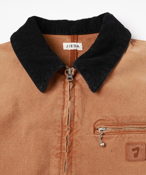 JieDa（ジエダ） ブルゾン アウター DUCK DAMAGE ZIP JACKET メンズ