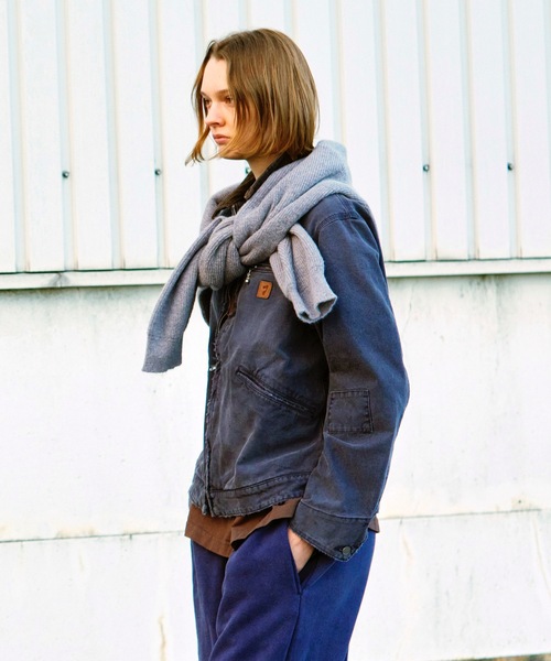 JieDa（ジエダ） ブルゾン アウター DUCK DAMAGE ZIP JACKET メンズ