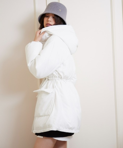 SNIDEL（スナイデル） ダウンジャケット 1 モカ レディース : ZOZOTOWN