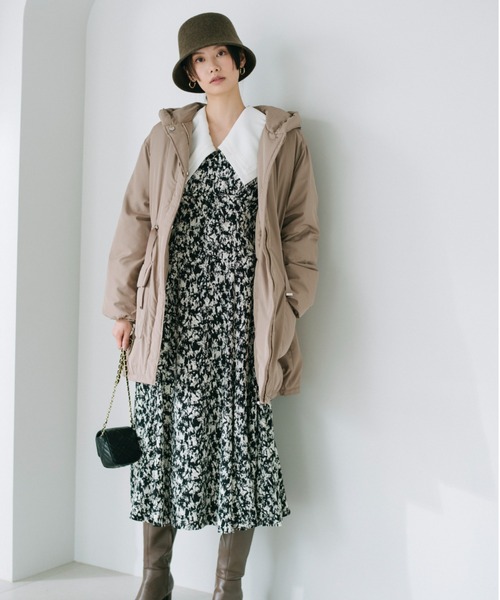 SNIDEL（スナイデル） ダウンジャケット 1 モカ レディース : ZOZOTOWN