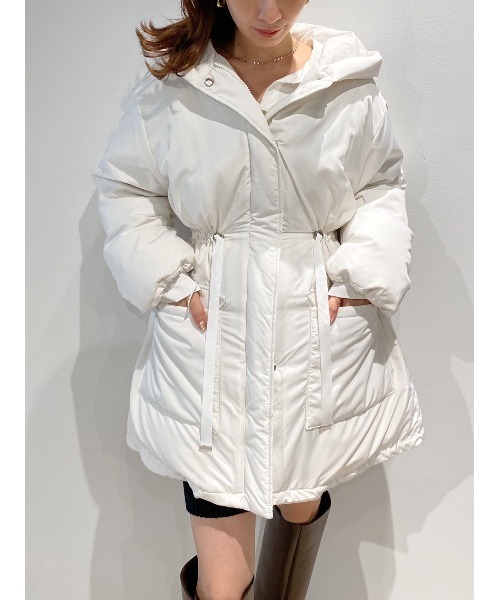 SNIDEL（スナイデル） ダウンジャケット 1 モカ レディース : ZOZOTOWN