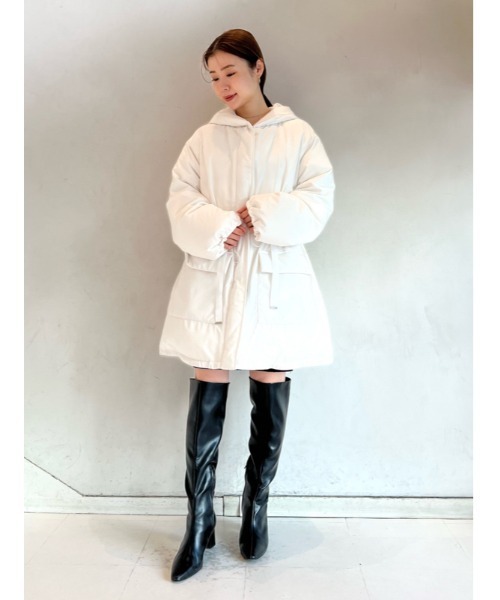 SNIDEL（スナイデル） ダウンジャケット 1 モカ レディース : ZOZOTOWN