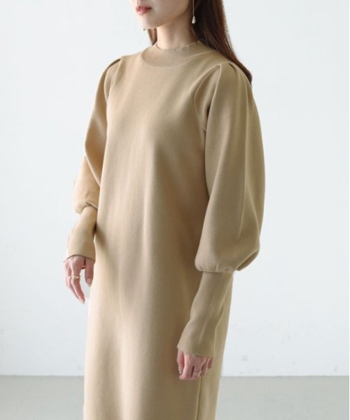 「PREFERIR」 ニットワンピース MEDIUM ブラック レディース_画像2