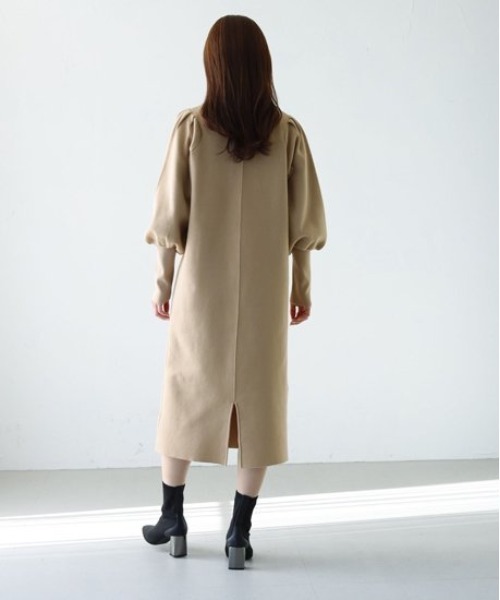 「PREFERIR」 ニットワンピース MEDIUM ブラック レディース_画像3
