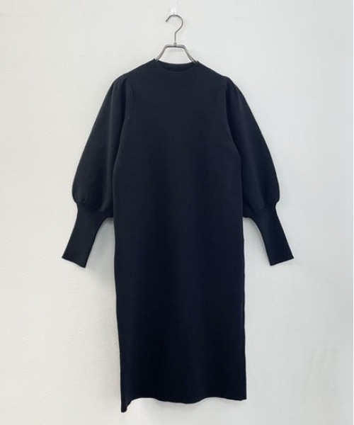 「PREFERIR」 ニットワンピース MEDIUM ブラック レディース_画像6