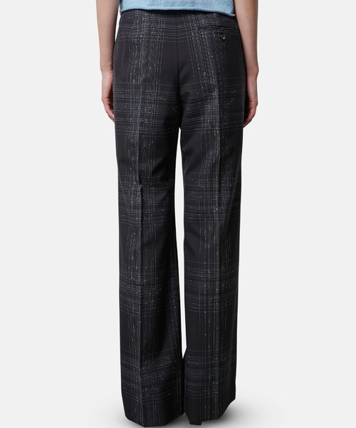 アイレネ - IRENE | Knot Stitch Line Trousers-Black-36の通販