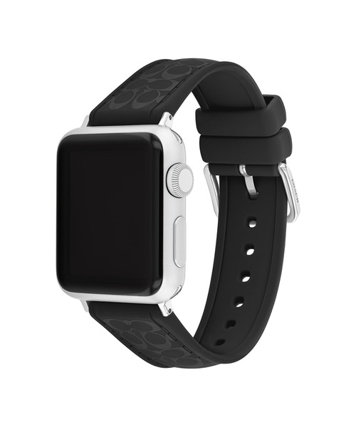 美品●COACH 腕時計 黒 ラバーストラップ COACH 腕時計 「COACH」 コーチ APPLE WATCHストラップ