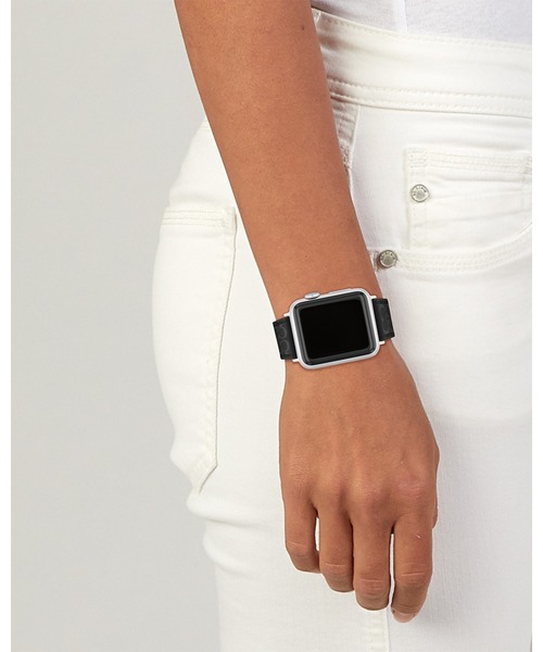 美品●COACH 腕時計 黒 ラバーストラップ COACH 腕時計 「COACH」 コーチ APPLE WATCHストラップ