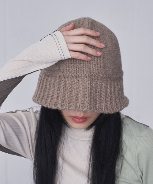 「FEKETE」 ハット FREE ベージュ メンズ_画像6