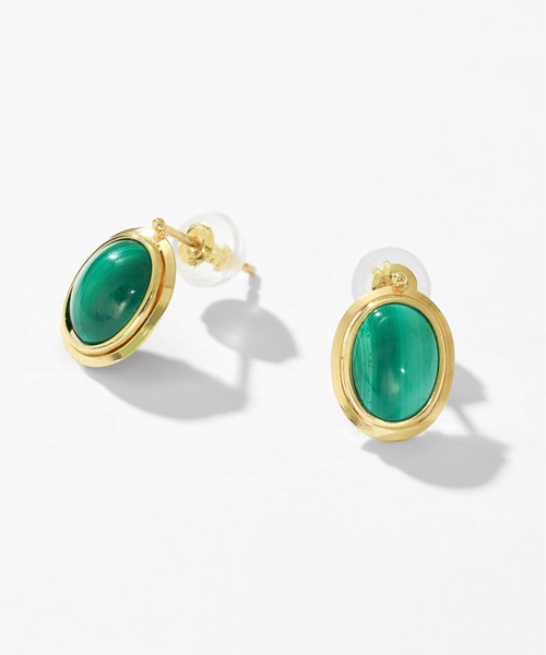 Jewel closet by L&Co. ピアス K10 カラーストーン レディース
