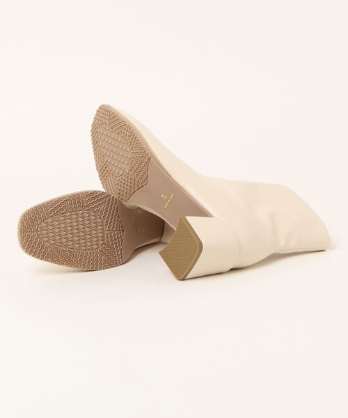 「minia」 ショートブーツ M ブラック レディース_画像3