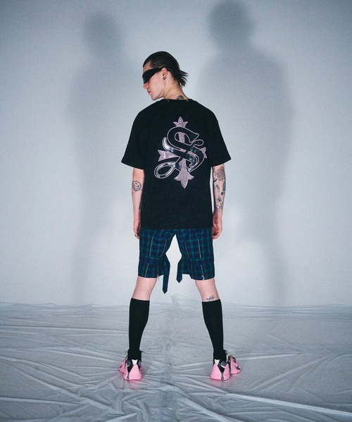 予約販売 SUPPLIERサプライ Vintage Wash Pierced Cross Tee 7845134479-090_MAIN.jpg?v=