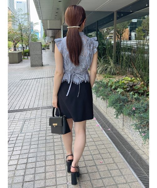 スナイデル　snidel スカショーパン SNIDEL（スナイデル）の「【WEB限定】構築スカショーパン