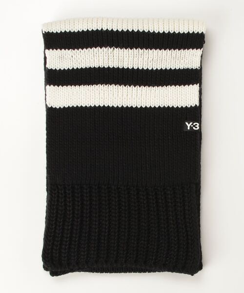 Y-3 「Y-3」 マフラー FREE ブラック メンズ : ZOZOTOWN Yahoo!店