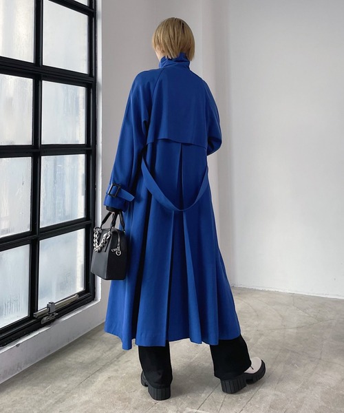 「PAGEBOY」 トレンチコート MEDIUM ブラック レディース