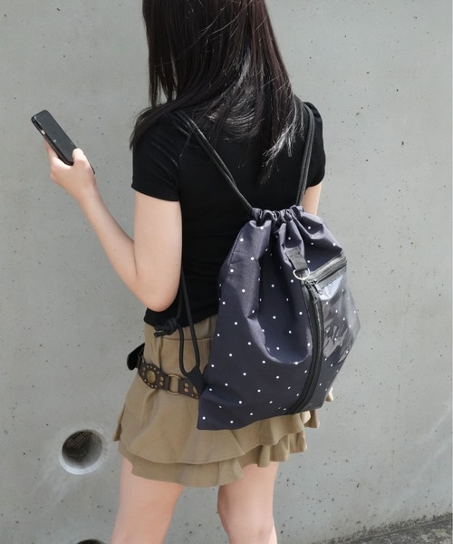 Port（ポート） デイバック リュック 「 」 クリア ポケット付き