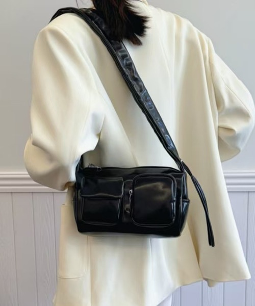 2WAY PUFFER HAND BAGショルダーバッグ waku レディース ショルダーバッグ ハンドバッグ 2way ロール