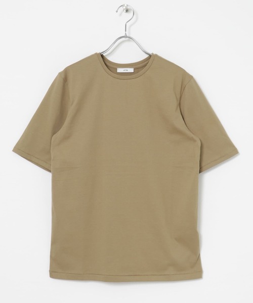 tシャツ ATON　SUVIN 60/2 PERFECT SHORT-SLEEVE レディース