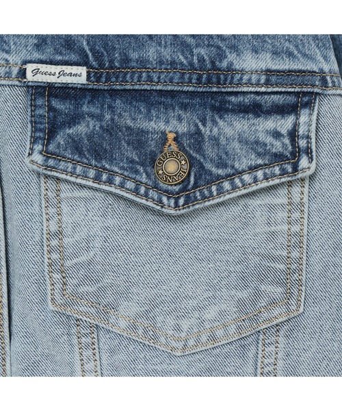 デニムジャケット gジャン GUESS JEANS Oversize Trucker Jacket 