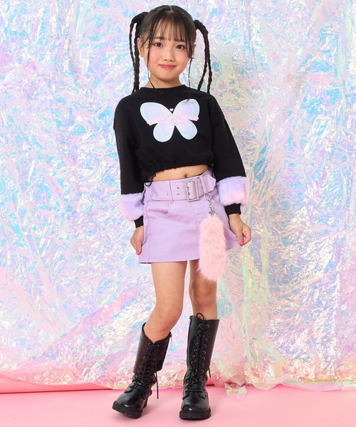 ANAP kids（アナップキッズ） スカート ファー シッポ付き フェイク